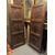 PTS892 - N. 2 Porte in legno di noce e pioppo, epoca '7/'800, misure cm L 71 x H 200