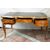 Scrivania /Bureau Plat antica Napoleone III Francese in legno esotico pregiato con innesti di elementi in bronzo dorato. Francia XIX secolo.