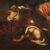 Antico dipinto religioso del XVII secolo, la strage degli innocenti
