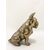 Bulldog - scultura in ottone