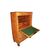 Secretaire Francese Stile Impero del 1800 In Legno di Betulla Con Bronzi