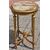 Tavolino francese in legno dorato, stile Luigi XVI, fine Ottocento