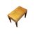 Pouf Francese del 1800 in Legno di noce