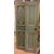 PTL704 - Porta laccata e dipinta con fiori, epoca '700, misure cm L 95 x H 203