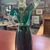 Figura di popolana in vetro Murano anni 40. Scultura fornace Salviati . H 34 strepitosa 