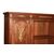 Libreria Stile Impero Francese di Fine 1800 In Legno di Mogano con Bronzi