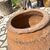 Antico grande orcio vaso terracotta da esterno XVIII sec . Altezza cm 60 