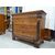Cassettone in noce vercellese Carlo X scolpito e filettato 1820 Piemonte