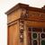 Credenza doppio Corpo in Stile Neobarocco Italia, Fine XIX Secolo