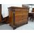 Cassettone in noce vercellese Carlo X scolpito e filettato 1820 Piemonte