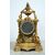 Orologio antico Napoleone III Francese in bronzo dorato.Periodo XIX secolo.
