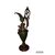 Vaso ad Anfora Francese in metallo del 1800 con Figure