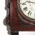 Grande Orologio Industrial in Mogano Argentina Fine XIX Secolo