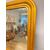 Antica specchiera dorata XIX, 74x58 cm