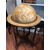 Wooden world globe