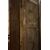PTL708 - Lacquered door with painted panels, with frame, 18th century, opening size cm W 98 x H 205
