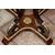 Antique Napoleon III table in precious exotic woods with a Sevres porcelain top. France, 19th century.