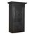 DARS675 - Antique safe in walnut and iron, decorated with studs, 19th century, dimensions cm W 112 x H 186 x D 57