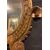 SPECC558 - Oval lacquered and gilded mirror, '7/'800 period, measures cm W 105 x H 207