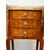 Pair of antique Napoleon III bedside tables in precious exotic woods. France 19th century.