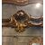 SPECC560 - Gilded and sculpted mirror with shells, 19th century, dimensions cm W 85 x H 138