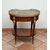 Antique Napoleon III bean-shaped table in precious exotic woods. France, 19th century.