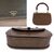 GUCCI Borsa a Mano Vintage in Pelle Col. Marrone Bamboo Top Handle M
