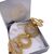 CHRISTIAN DIOR Bracciale Vintage in Metallo Col. Oro
