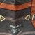 HERMES Foulard Vintage in Seta Col. Nero Eperon D'Or