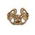 CHRISTIAN DIOR Bracciale Vintage in Metallo Col. Oro