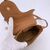 GUCCI Borsa a Tracolla Vintage in Camoscio Col. Beige Stirrup S