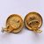 CHANEL Orecchini Vintage in Metallo Col. Oro -