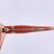 YVES SAINT LAURENT Occhiali da Sole Vintage in Acetato Col. Rosso