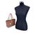 FENDI Borsa a Mano in Tela Col. Rosa S