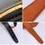HERMES Cintura in Pelle Col. Nero H