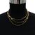 YVES SAINT LAURENT Collana Vintage in Metallo Col. Oro