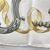 HERMES Foulard Vintage in Seta Col. Bianco Ferronnerie