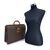 LOUIS VUITTON Borsa Ventiquattrore Vintage in Tela Col. Marrone L