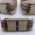 GUCCI Borsa da Viaggio Vintage in Tela Col. Beige Ophidia L