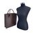 LOUIS VUITTON Borsa Shopper Vintage in Pelle Col. Marrone Plat M