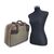 GUCCI Borsa da Viaggio Vintage in Tela Col. Beige Ophidia L