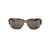 GUCCI Occhiali da Sole in Metallo Col. Marrone