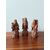 Personaggi orientali in legno
