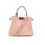 FENDI Borsa a Mano in Pelle Col. Rosa Peekaboo ISeeU M