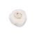 CHANEL Spilla Vintage in Tela Col. Bianco Camelia