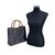 GUCCI Borsa Shopper Vintage in Pelle Col. Grigio Diana Bamboo M