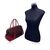 PRADA Borsa a Mano Vintage in Tela Col. Marrone Bowling M