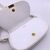 VERSACE Borsa a Tracolla in Pelle Col. Bianco Greca Goddess S