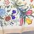 GUCCI Foulard Vintage in Seta Col. Rosa Gucci<strong> Flora