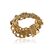 GIANFRANCO FERRE Bracciale Vintage in Metallo Col. Oro